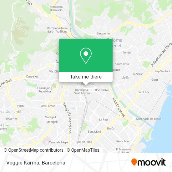 Veggie Karma map