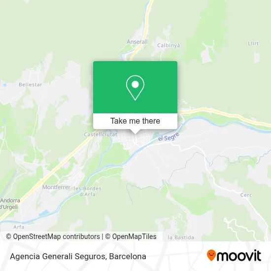 Agencia Generali Seguros map