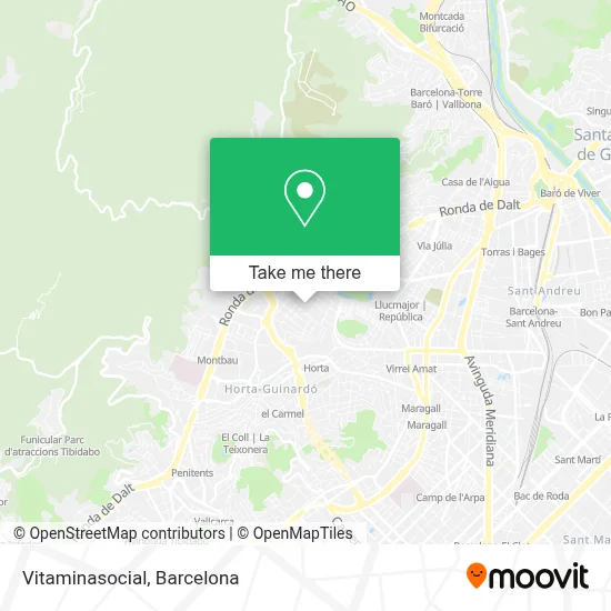 Vitaminasocial map