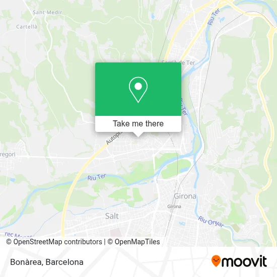 Bonàrea map