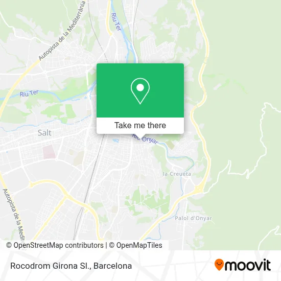 mapa Rocodrom Girona Sl.