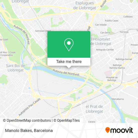 Manolo Bakes map