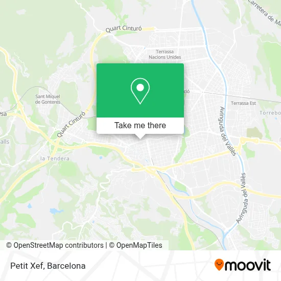 Petit Xef map