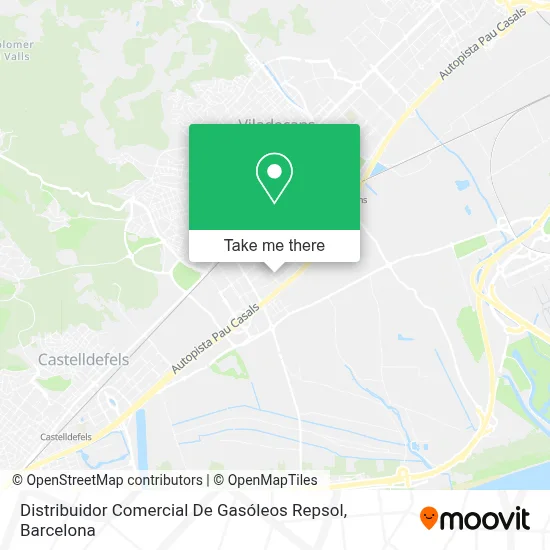 Distribuidor Comercial De Gasóleos Repsol map