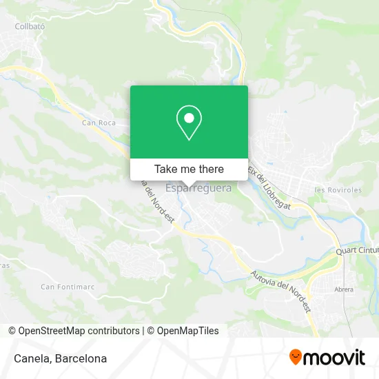 Canela map
