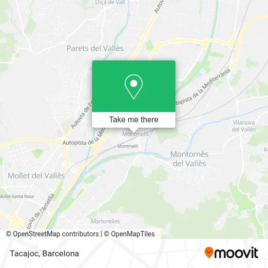 Tacajoc map