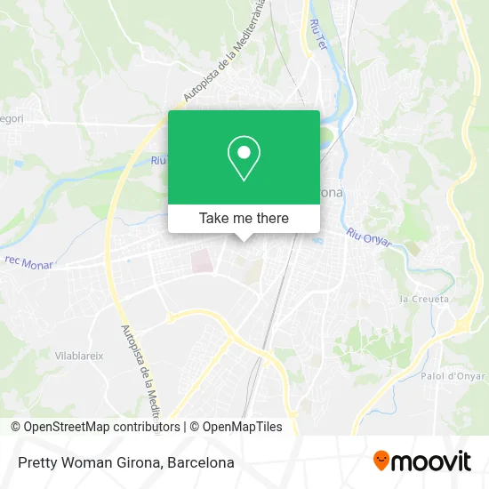 Pretty Woman Girona map