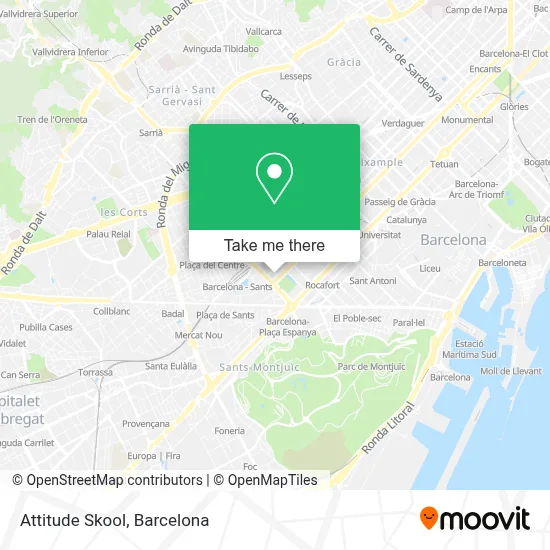 Attitude Skool map