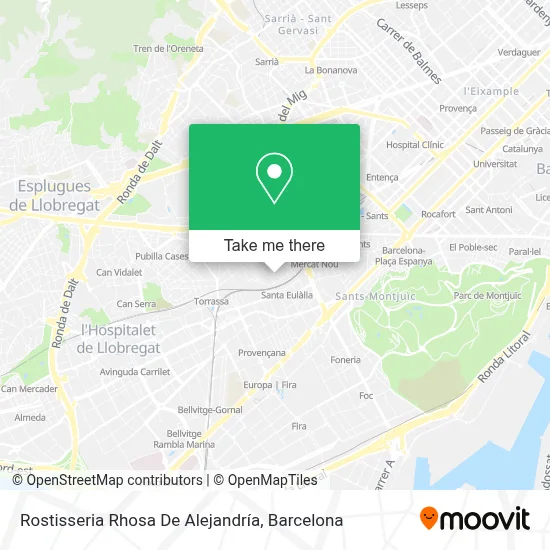 Rostisseria Rhosa De Alejandría map