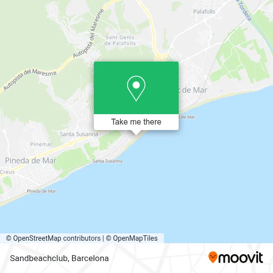 Sandbeachclub map