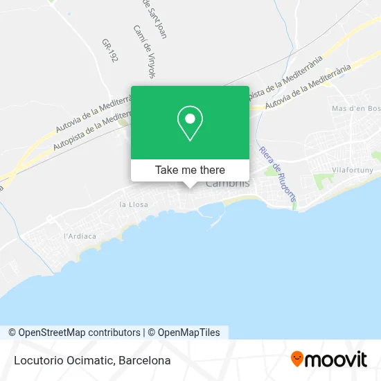 Locutorio Ocimatic map
