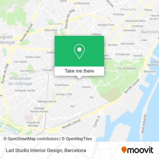Lad Studio Interior Design map