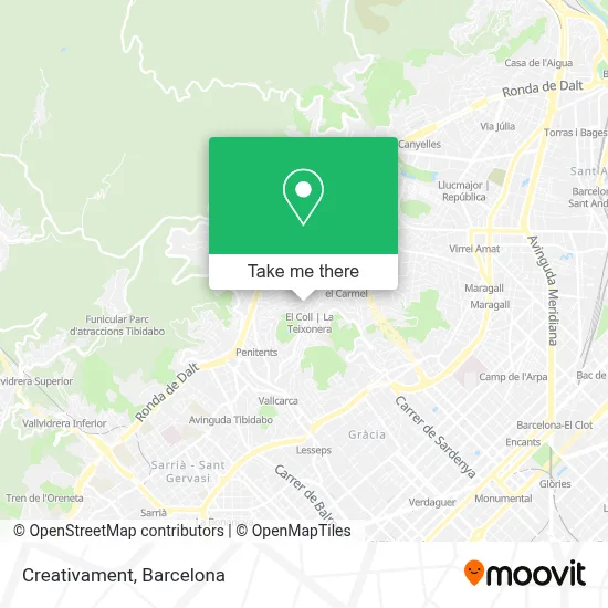 Creativament map