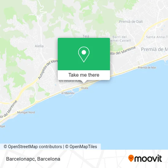 Barcelonapc map