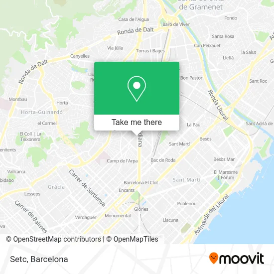 Setc map