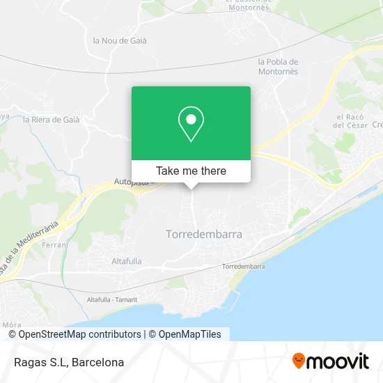 Ragas S.L map