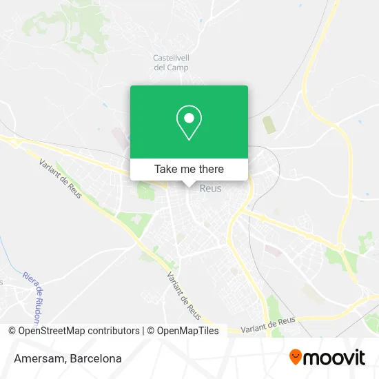 Amersam map