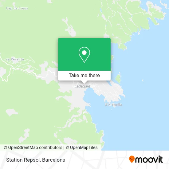 Station Repsol map