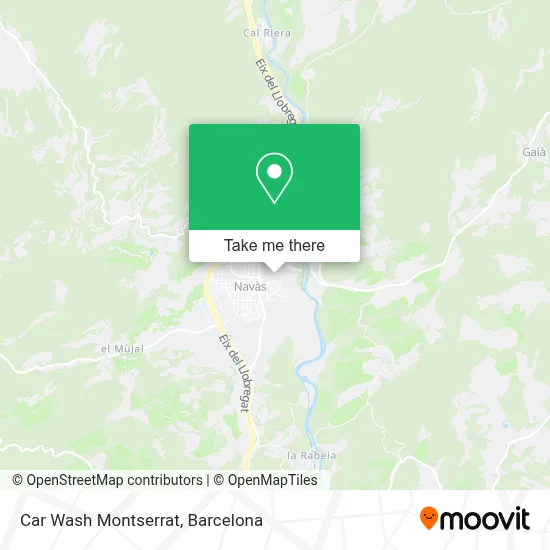 Car Wash Montserrat map