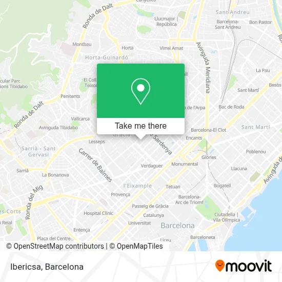 Ibericsa map
