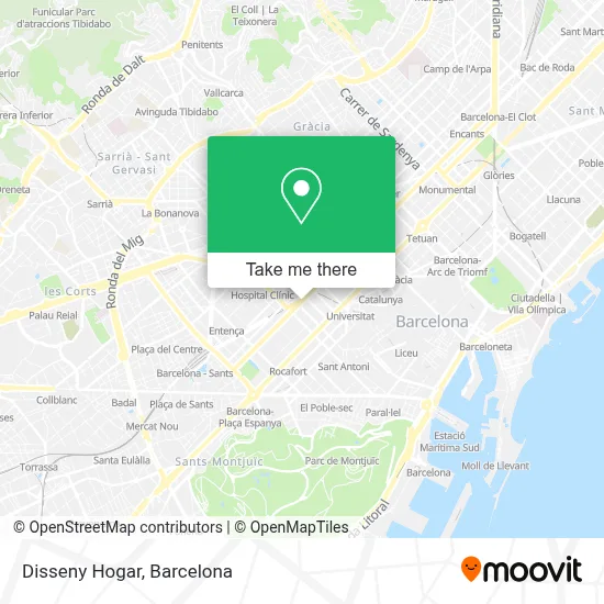 Disseny Hogar map