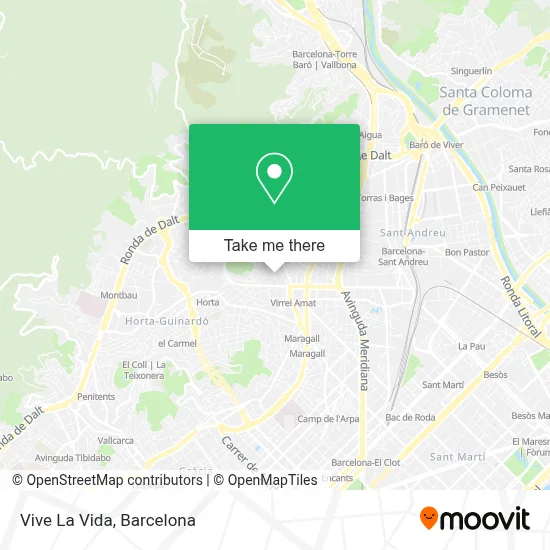 Vive La Vida map