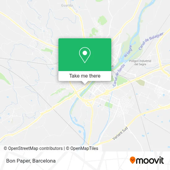 Bon Paper map