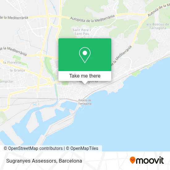 Sugranyes Assessors map