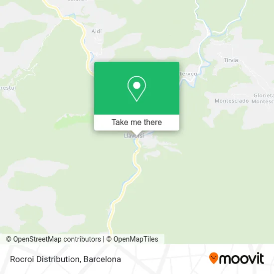 Rocroi Distribution map