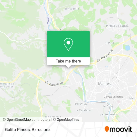 Galito Pinsos map