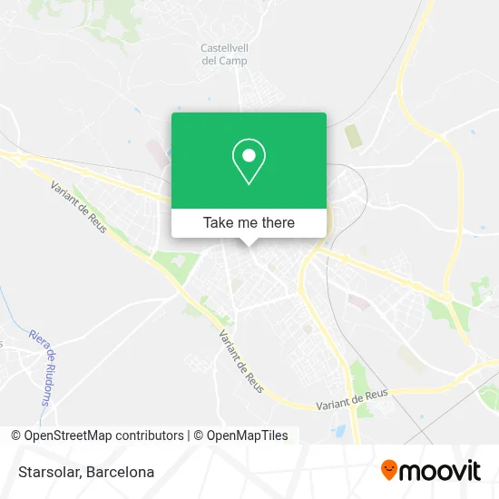 Starsolar map