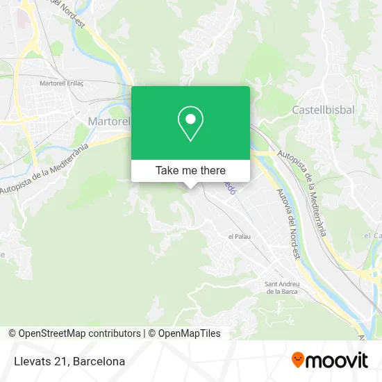 Llevats 21 map