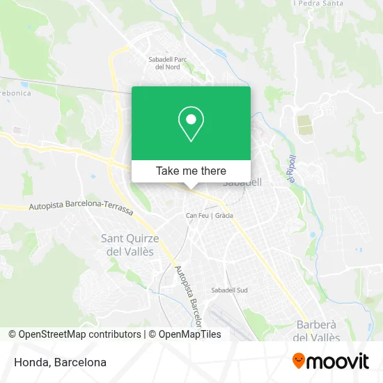 Honda map