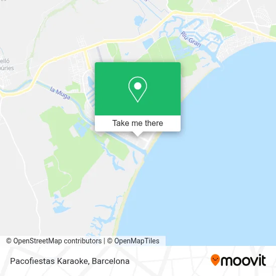 Pacofiestas Karaoke map