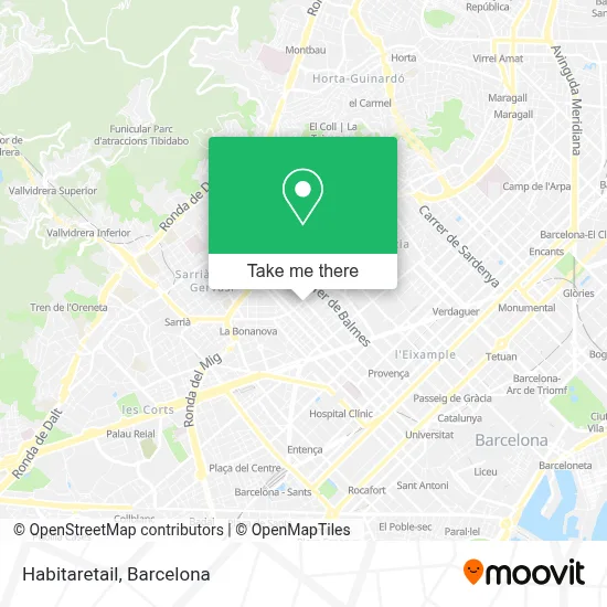 Habitaretail map
