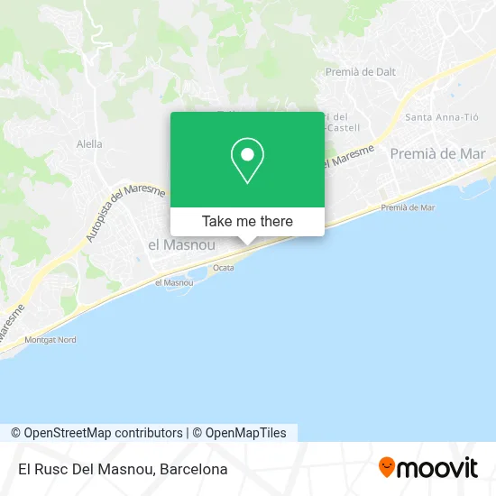 El Rusc Del Masnou map