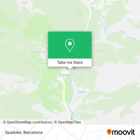 Spaibike map