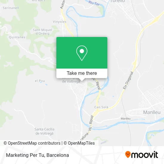 Marketing Per Tu map