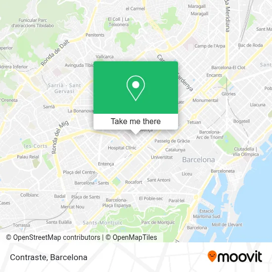 Contraste map