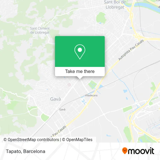 Tapato map