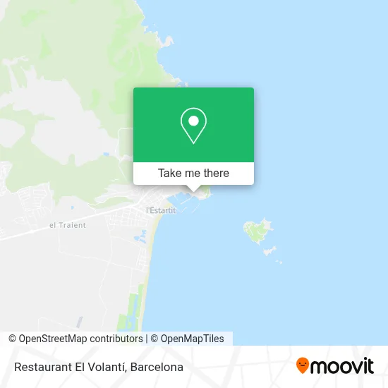 Restaurant El Volantí map