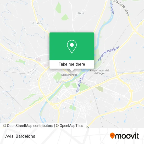 Avis map