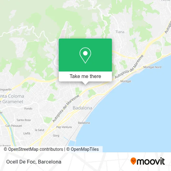 Ocell De Foc map