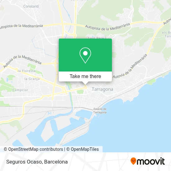 Seguros Ocaso map