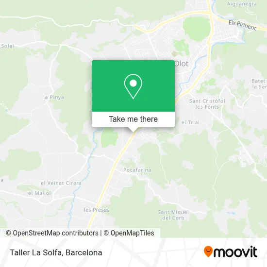 Taller La Solfa map