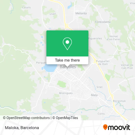 Maloka map