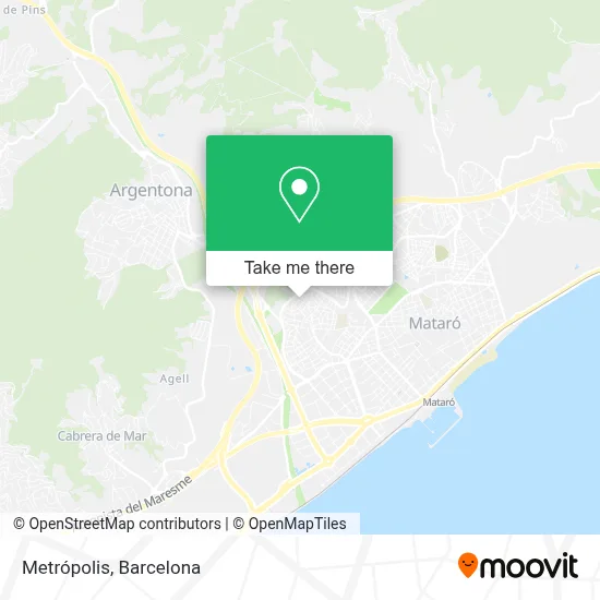 Metrópolis map