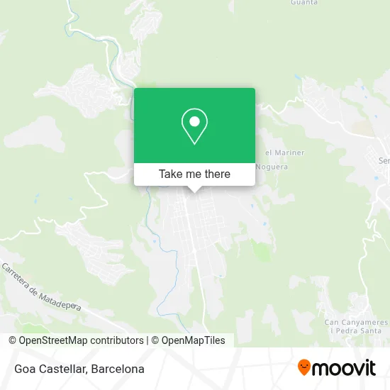 mapa Goa Castellar