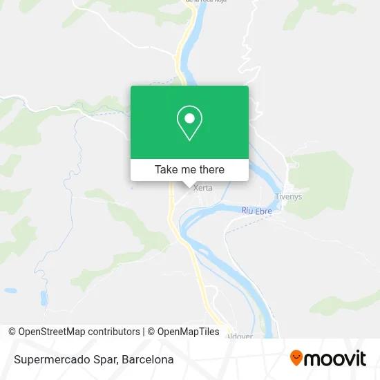 Supermercado Spar map