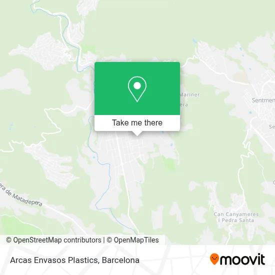 Arcas Envasos Plastics map